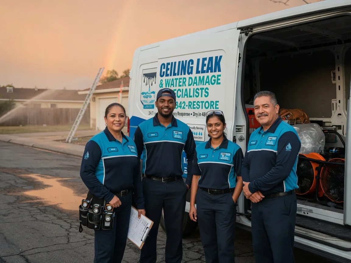 Ceiling Leak Cleanup company in Waterford, MI